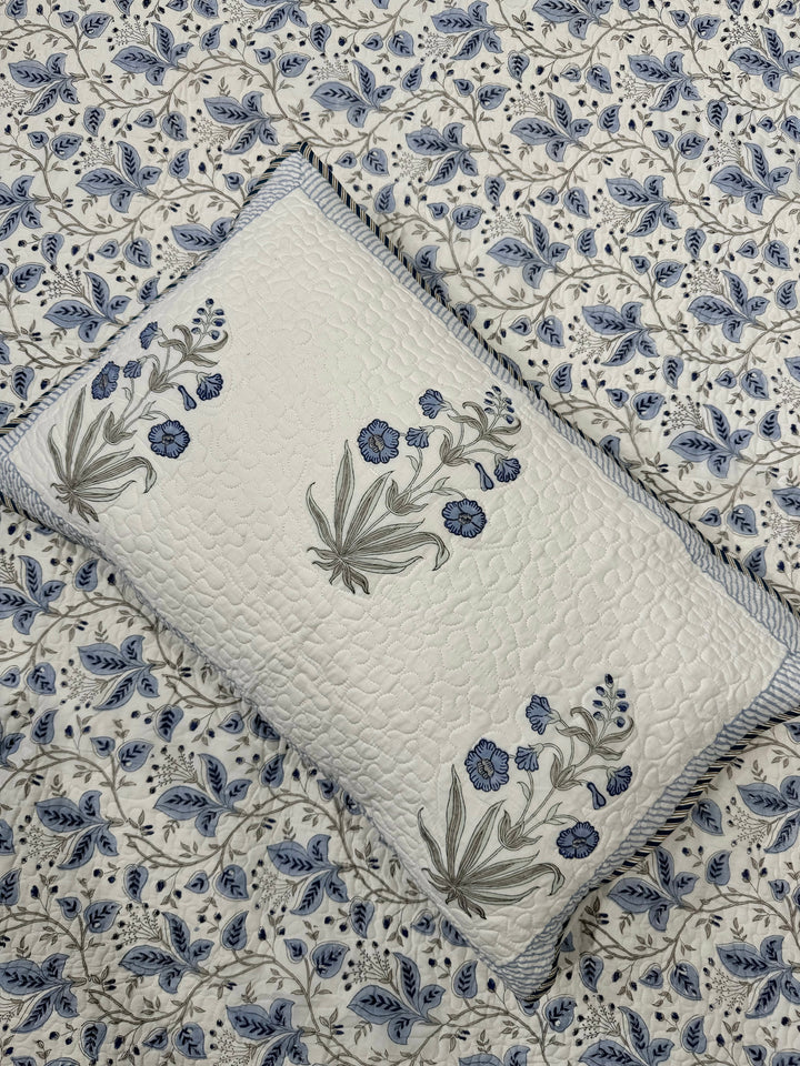 Hand Block Mulmul Cotton Bedspreads | Summer Dream Bedspread - The Decor Central