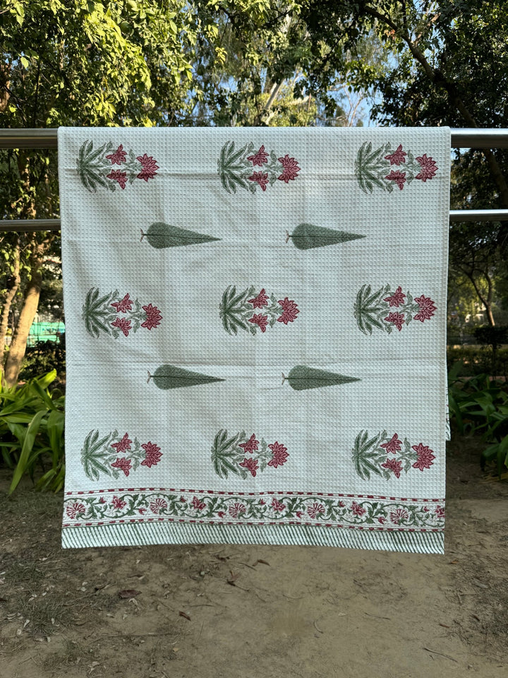 Gulbagh Body Towel - The Decor Central
