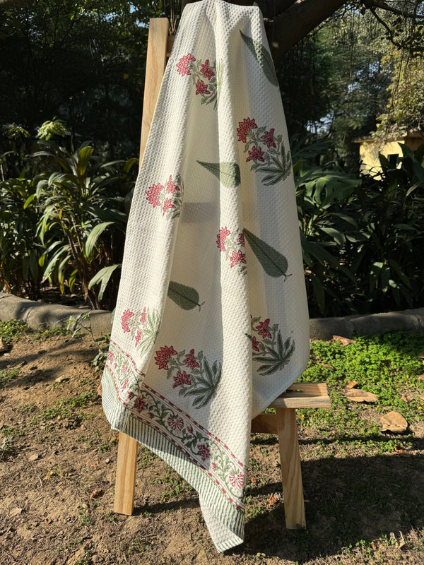 Gulbagh Body Towel - The Decor Central