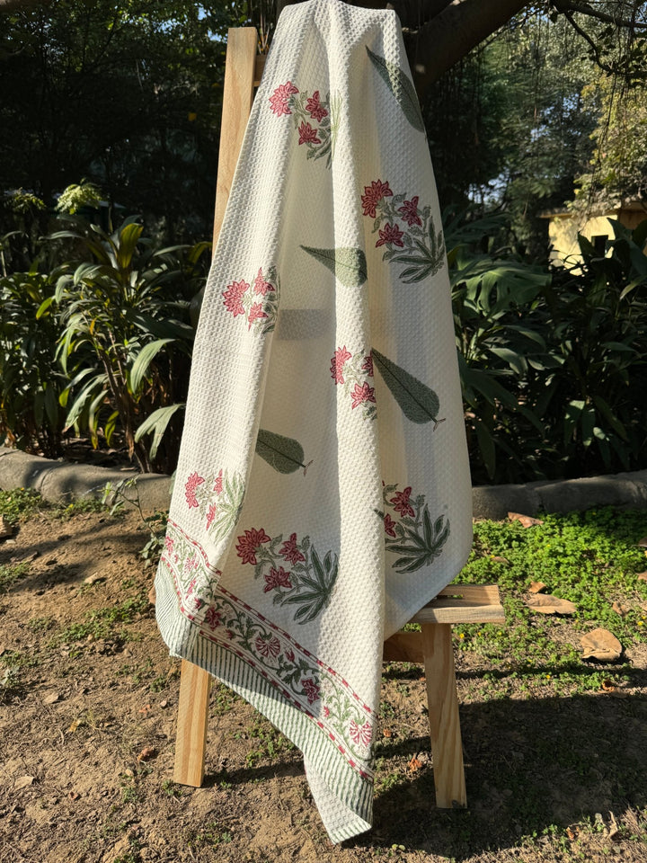 Gulbagh Body Towel - The Decor Central