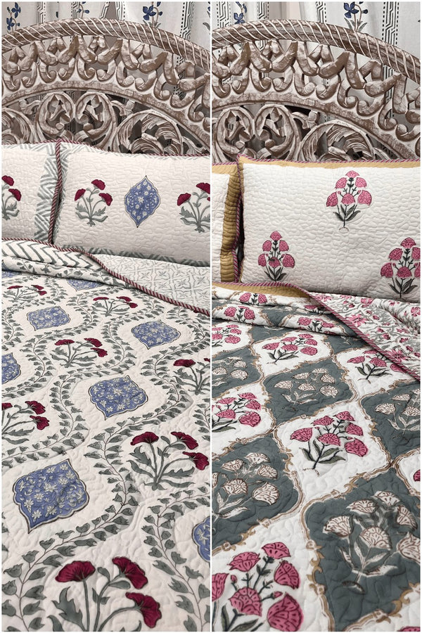 Luxurious Quilted Bedspreads Bundle - The Decor Central