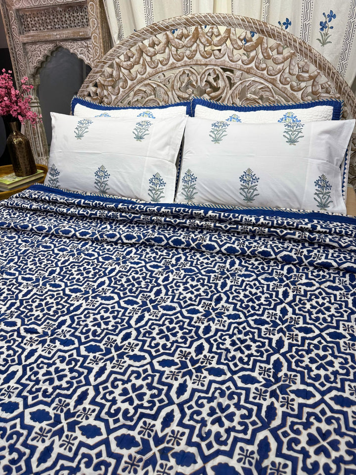 Nisha Bedding Set With Super King bedsheet - The Decor Central