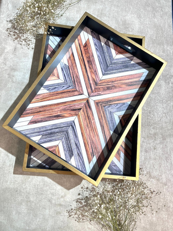 Serving Trays (Set of 2) - The Decor Central